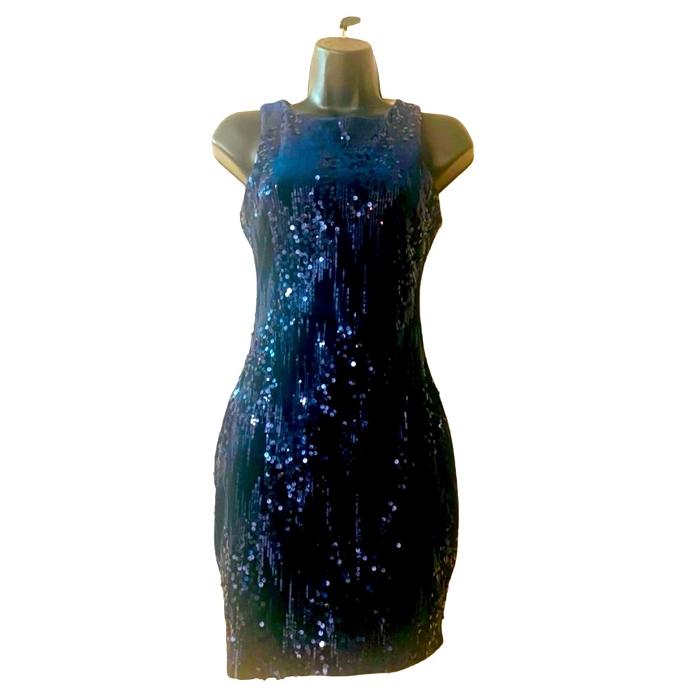 Sequence Dress Navy blue XS